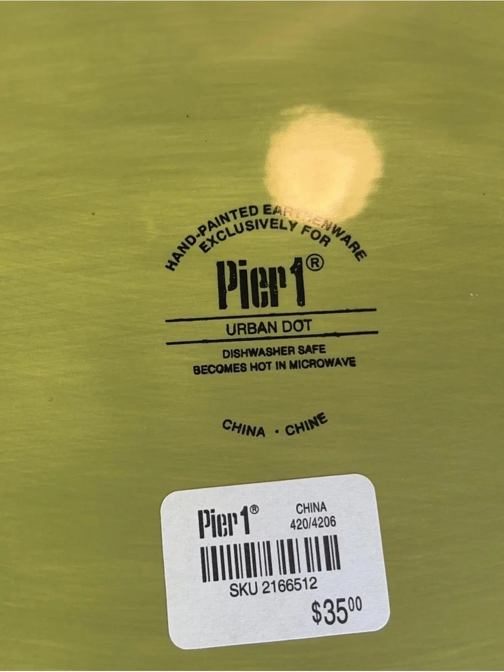 Pier 1 Hand-Painted Urban Dots 16